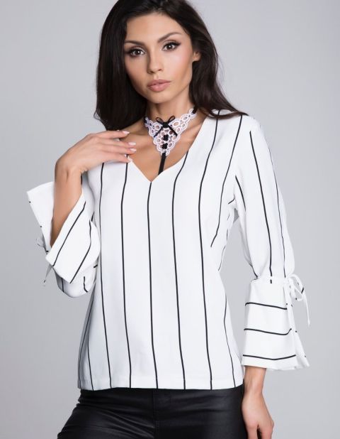 Ramiączko ozobne Lady Boss Collet Białe