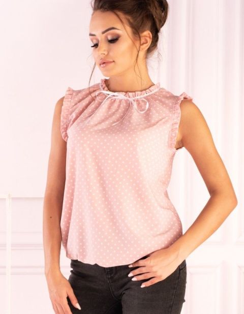 Bluzka Amargo Pink White