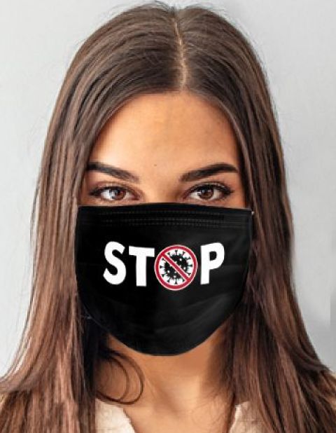 Maska ANS-S 115 Stop Black
