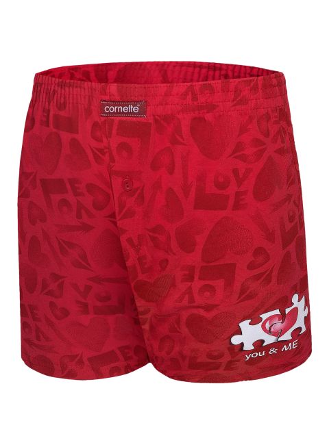 Bokserki You & Me 2 015/09 Czerwone
