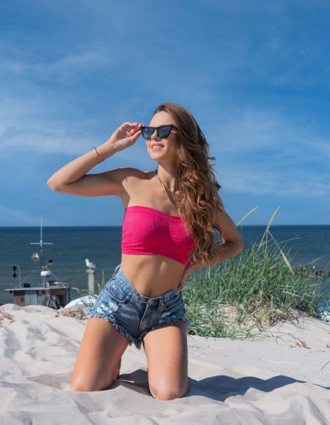 Top Sommertop Pink
