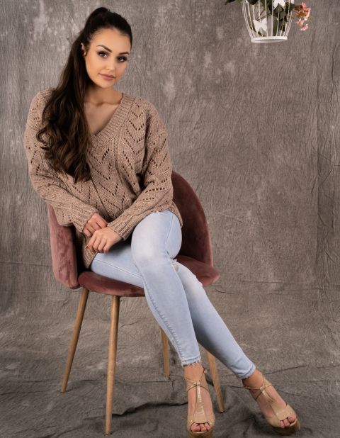 Sweter Manesa Mocca