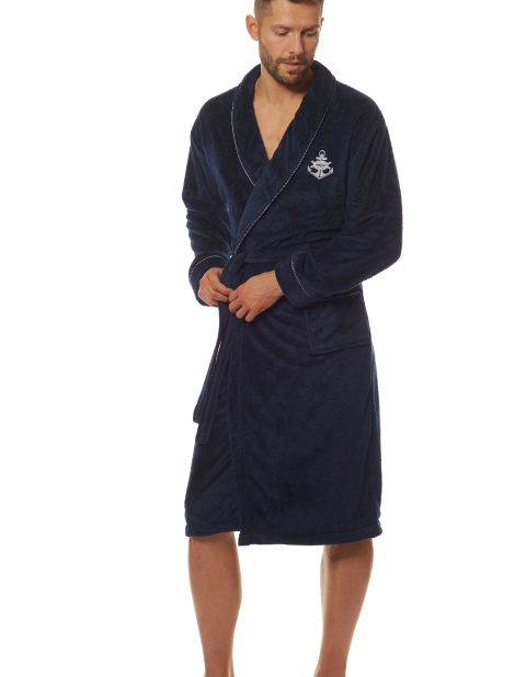 Szlafrok Marine 2114 Dark Blue