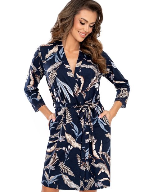 Szlafrok Helen Dark Blue