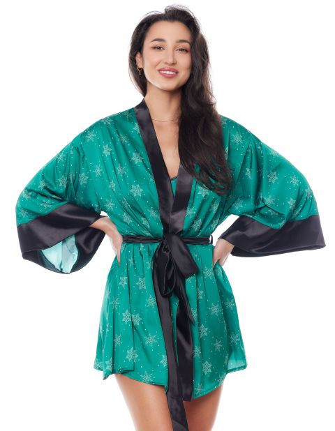 Peniuar Aster Robe Green