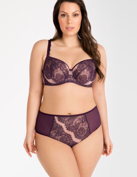 Biustonosz Violet K801 Fioletowy