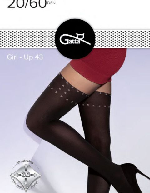 Rajstopy Girl Up 43 20/60 DEN
