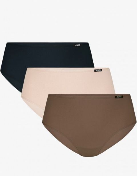 Figi 3LP-193 Classic Burgund-Lilac-Beż 3-pack