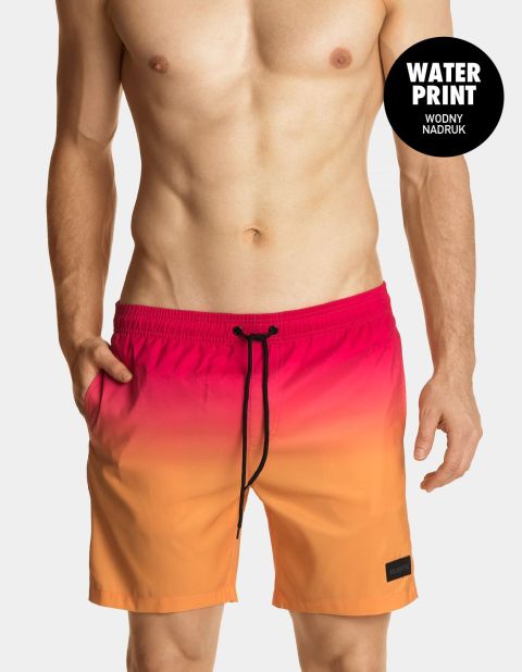 Kąpielówki KMB-210 Pink/Coral