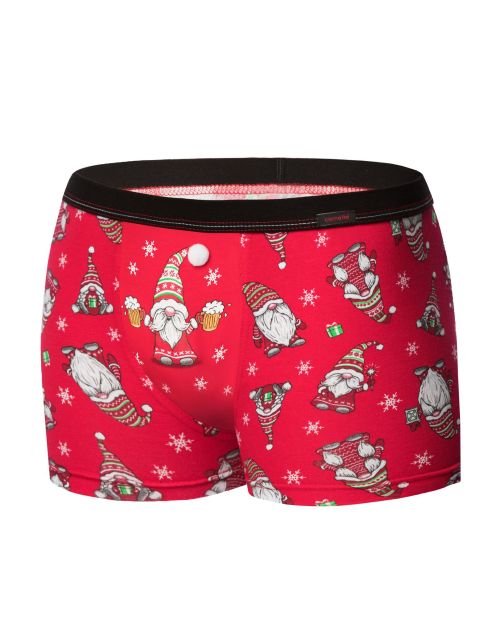 Bokserki Gnome 007/68 Red-Graphite