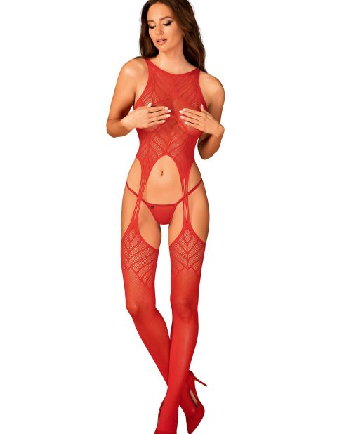 Bodystocking N122 Red