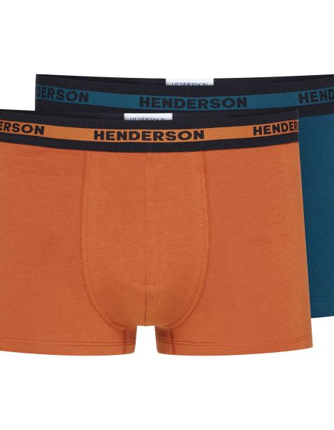 Bokserki Jag 42252-MLC 2-Pack Rudo-Niebieski