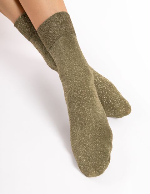 Skarpetki Brillo 60 Den Milky Green-Gold