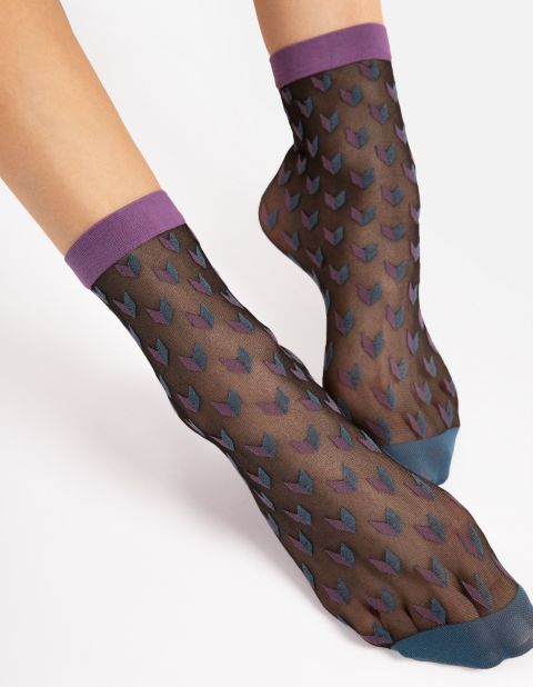 Skarpetki Dizzy 20 Den Blue-Black