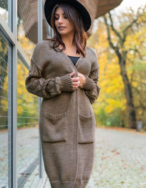 Sweter Delaina Mocca