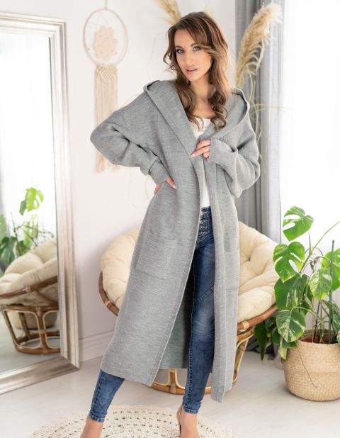 Kardigan Renum Grey