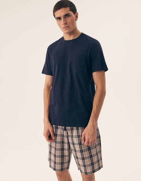 Piżama Dexter 42617-59X Granatowa