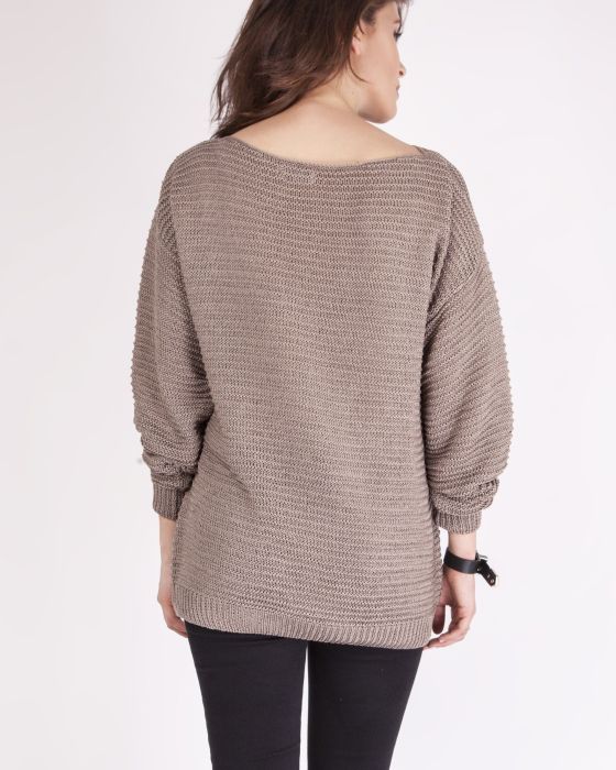 Sweter Beatrix SWE 097 Mocca