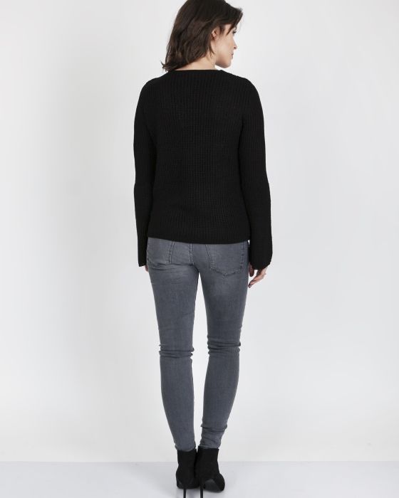 Sweter Kylie SWE 117 Czarny