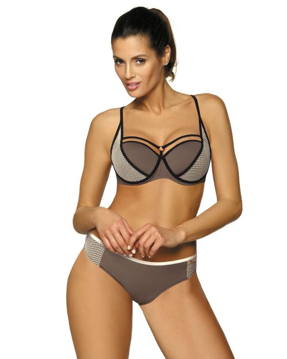 Kostium kąpielowy Charlotte Dark Taupe M-495 (7)