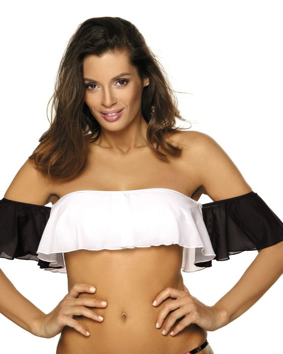 Top kąpielowy Grace Bianco-Nero M-488 (6)