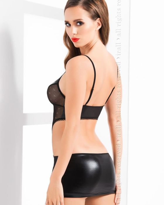 Koszulka Kayla Czarna + stringi GRATIS!