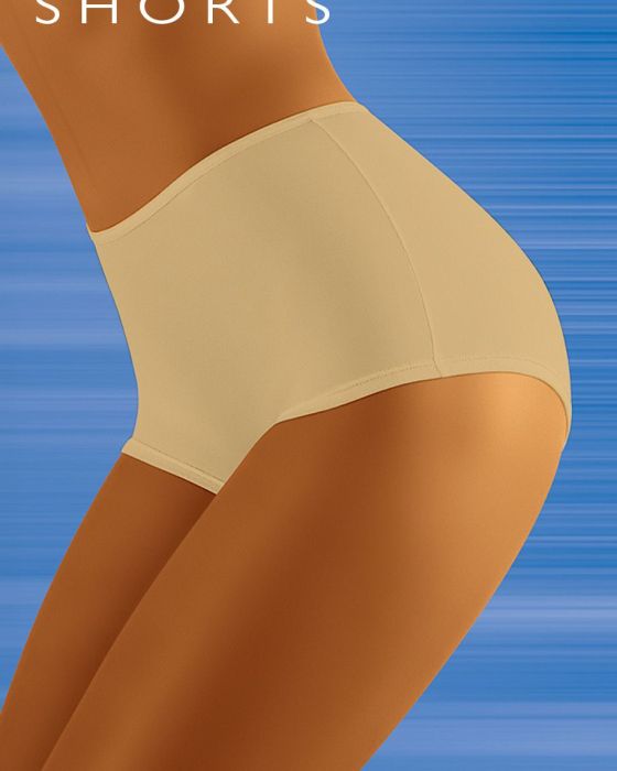 Shorty Shorts Beżowe