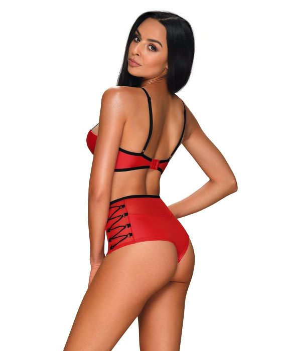 Komplet Leatheria Red 2-częściowy