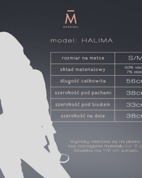 Bluzka Halima Black