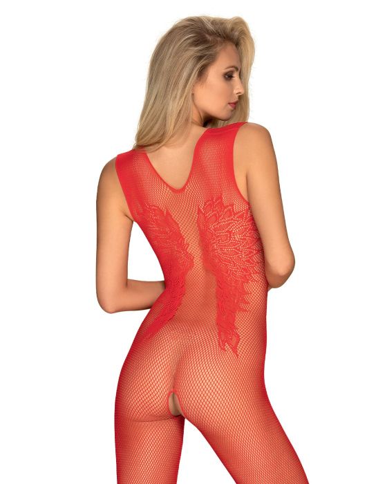 Bodystocking N112 Czerwone