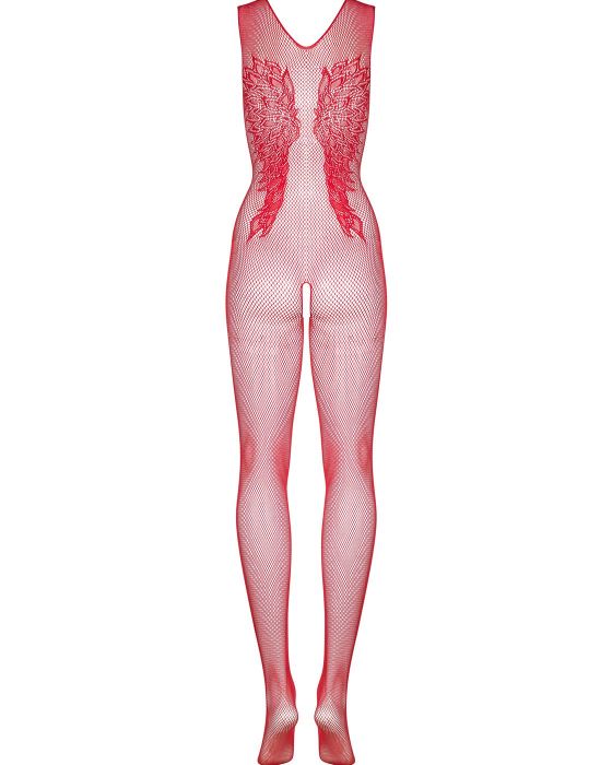 Bodystocking N112 Czerwone