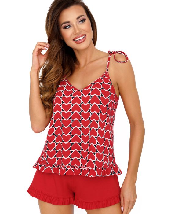 Piżama Love 1/2 Red