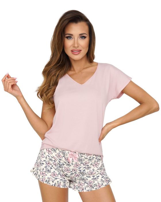 Piżama Aria 1/2 Powder Pink