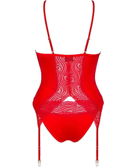 Gorset Diyosa + stringi GRATIS! Red