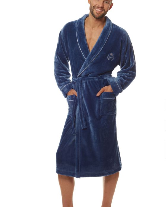 Szlafrok Luca 2111 Navy
