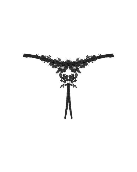 Stringi Celia Noir otwarte