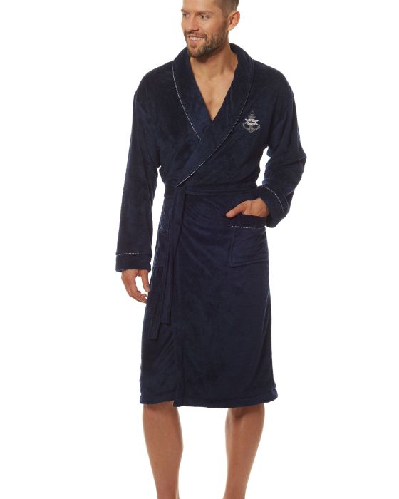 Szlafrok Marine 2114 Dark Blue