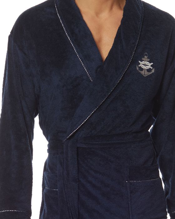 Szlafrok Marine 2114 Dark Blue