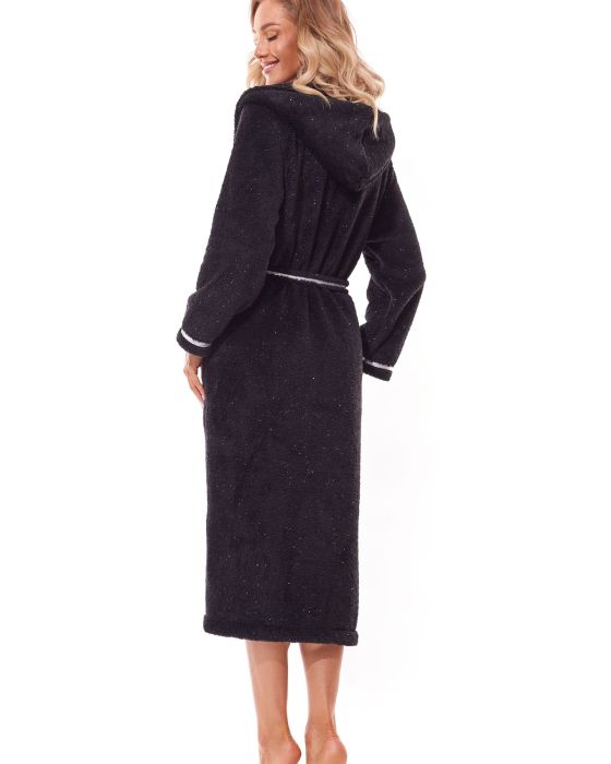 Szlafrok Soft Long 2322 Czarny