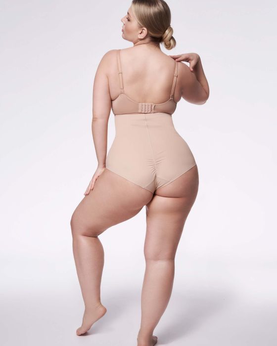 Figi extra wysoka talia 251 Naturalne