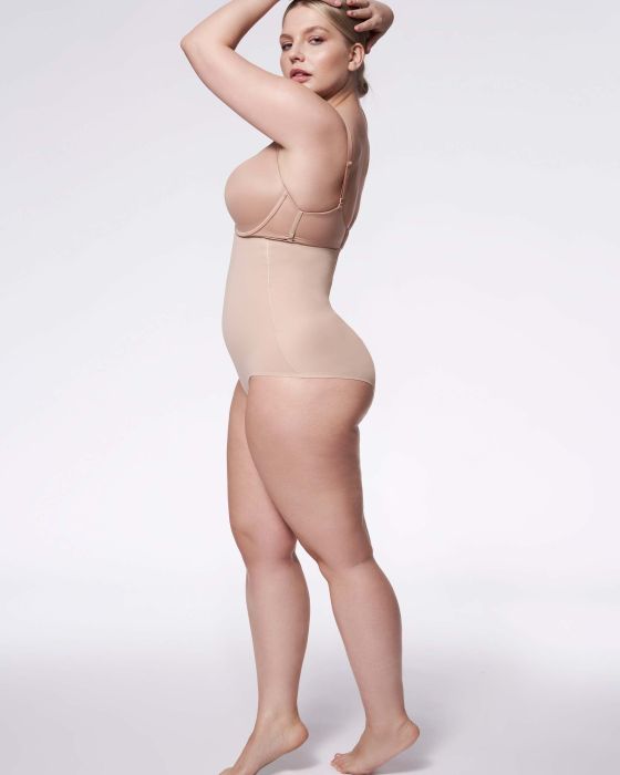 Figi extra wysoka talia 251 Naturalne