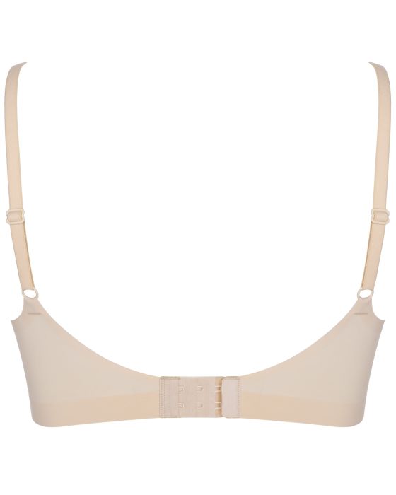Biustonosz Simple t-shirt Bra Beżowy