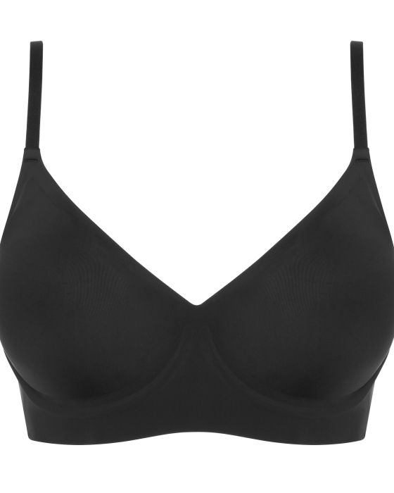 Biustonosz Simple t-shirt Bra Czarny