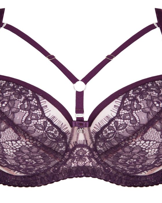 Biustonosz Violet K801 Fioletowy