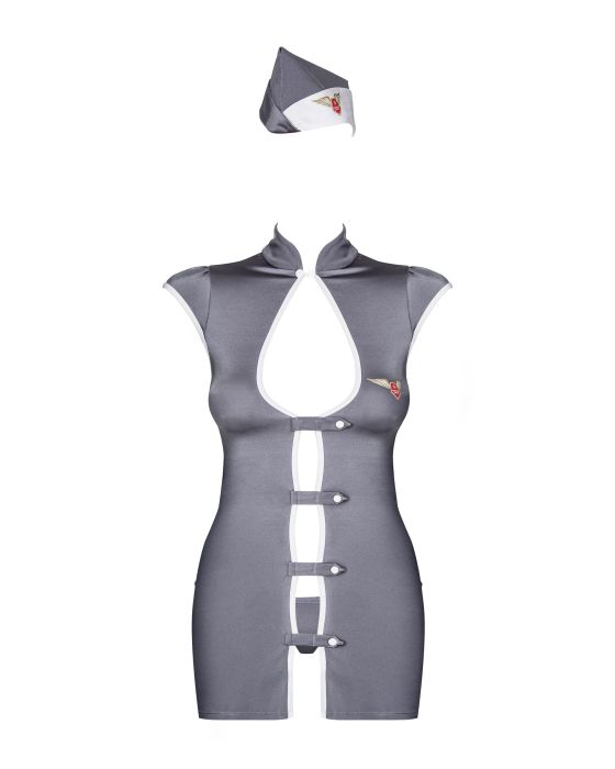 Kostium Stewardess Szary
