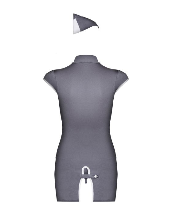 Kostium Stewardess Szary