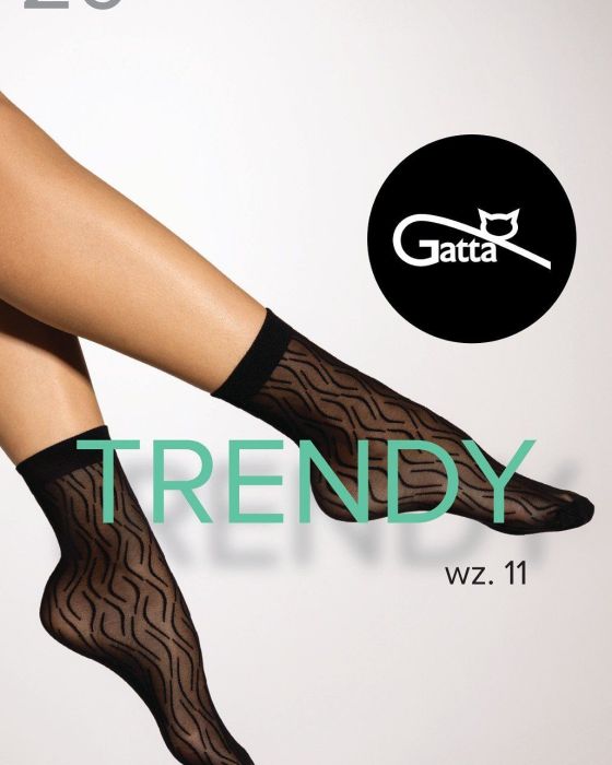 Skarpetki Trendy line 11 Nero
