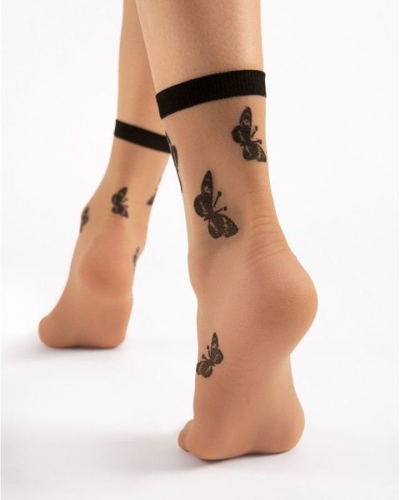 Skarpetki Summer 15 Den Nude-Black