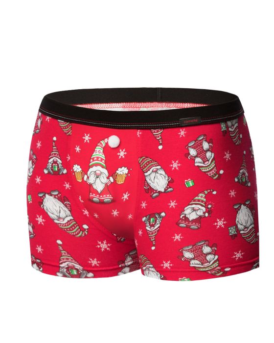 Bokserki Gnome 007/68 Red-Graphite