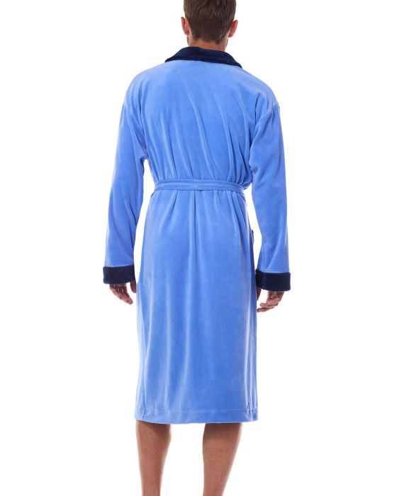 Szlafrok Diego Long 2458 Blue